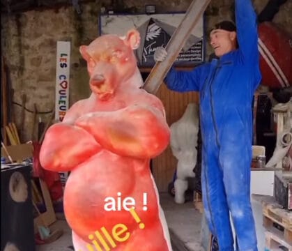 Gorille en préparation